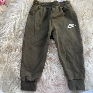 Nike Kids Dark Green Joggers